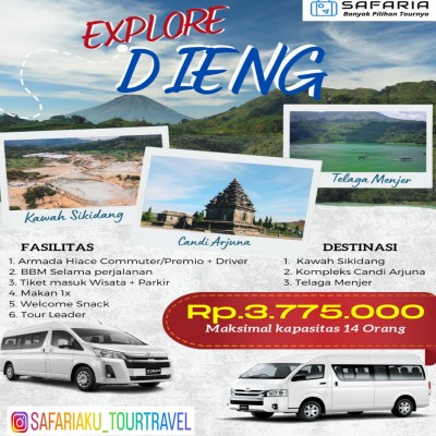 1D PRIVATE TRIP EXPLORE DIENG